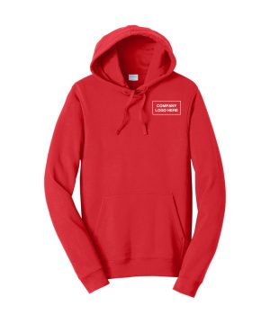 Unisex Port & Company® Fan Favorite™ Fleece Pullover Hooded Sweatshirt